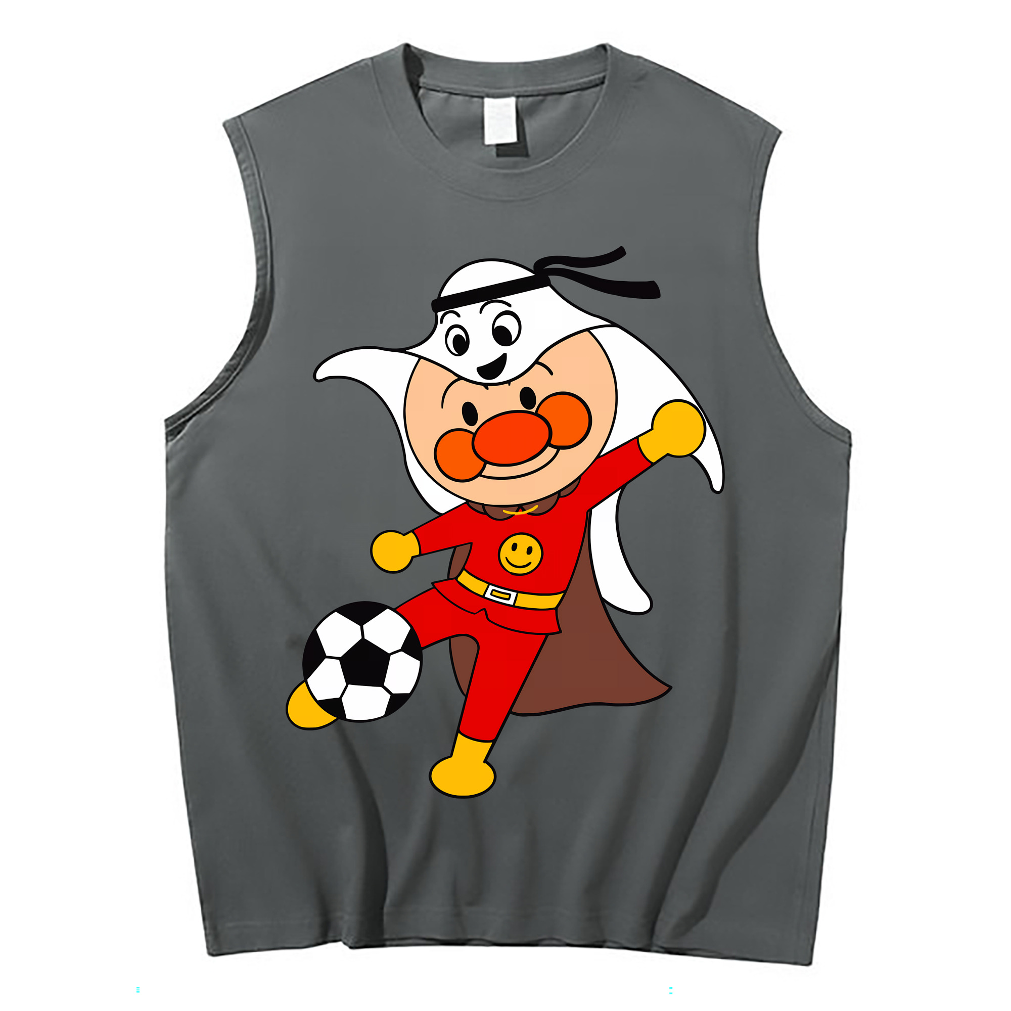 （画像用） アンパンマン Anpanman コットン100％タンクトップ（フロントプリント）